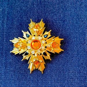 costume rhinestone pin 80's wholesale